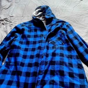 Long sleeve hoodie shirt